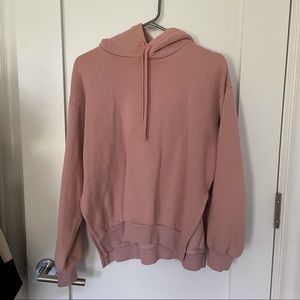 Everlane hoodie pink sz S